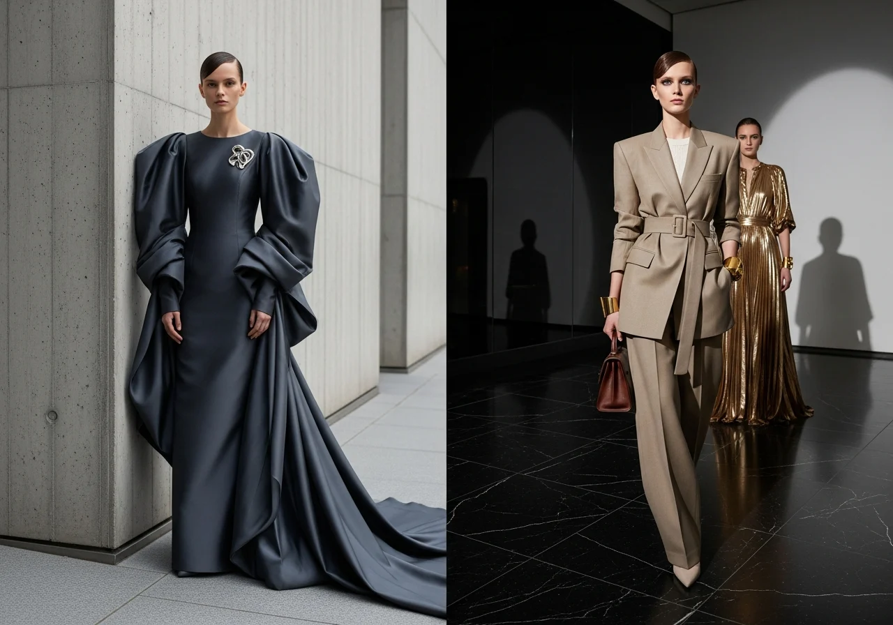 Luxury Fashion Week Street Style