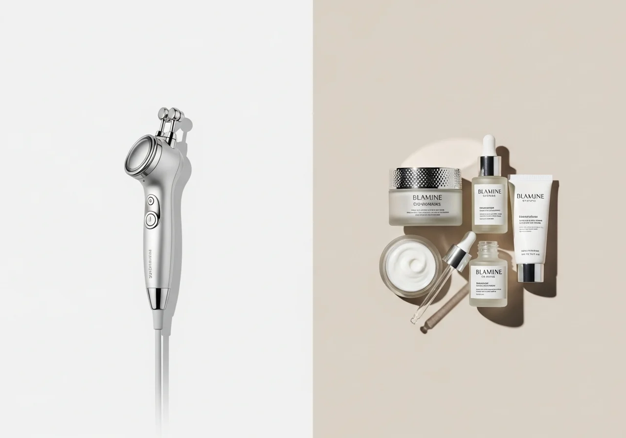 professional treatments vs at home devices