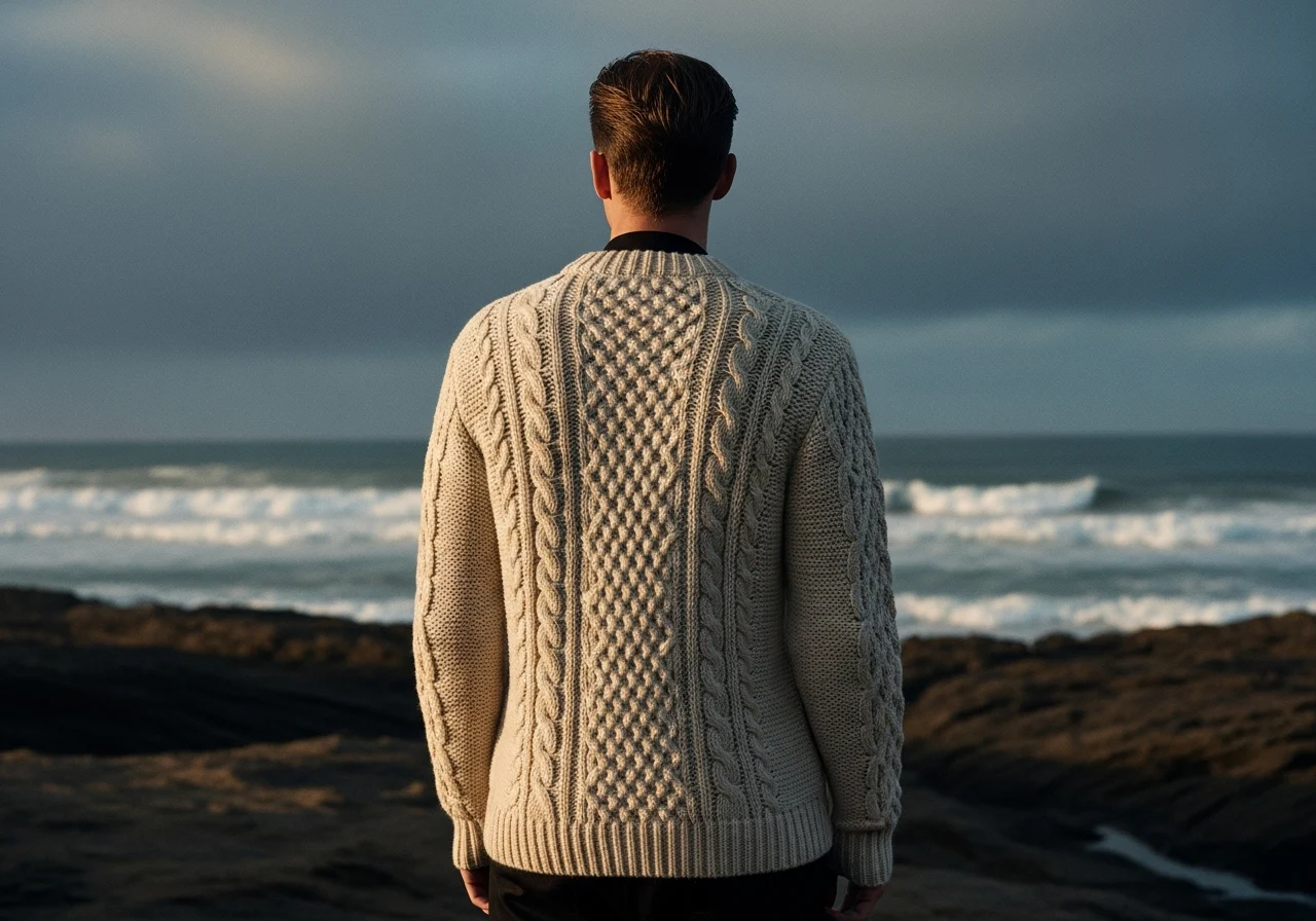 fisherman sweater trend