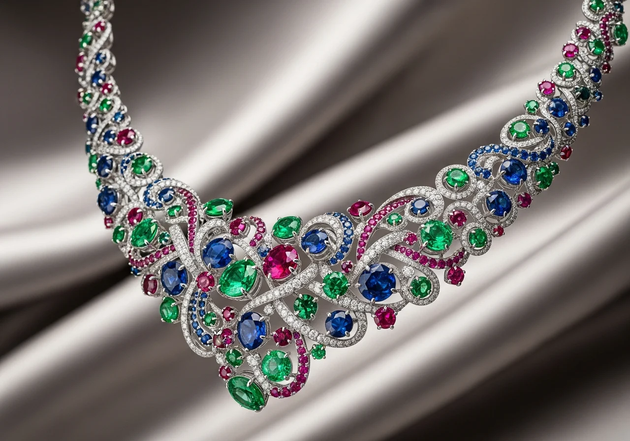 Luxury Coloured Gemstone Trends