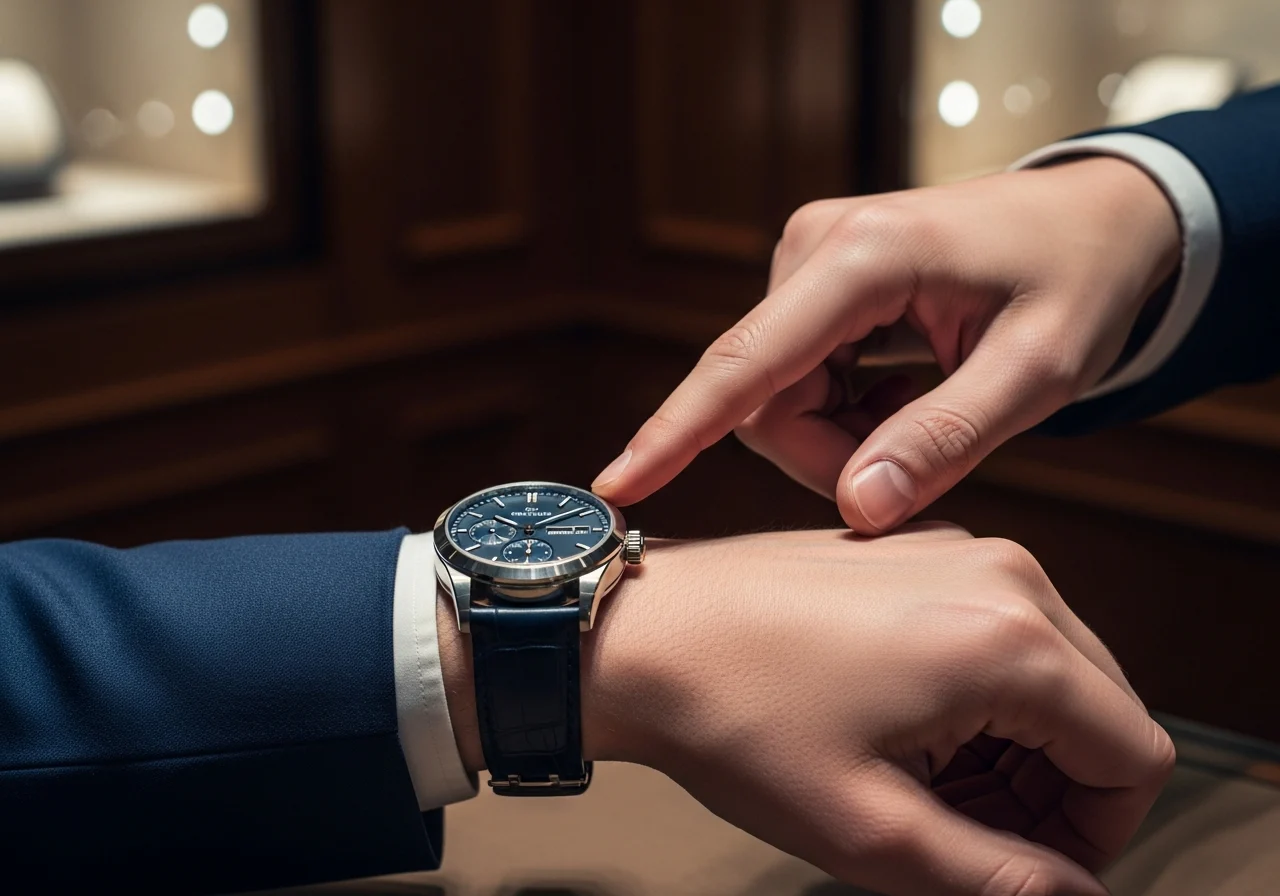 luxury watch boutique experience