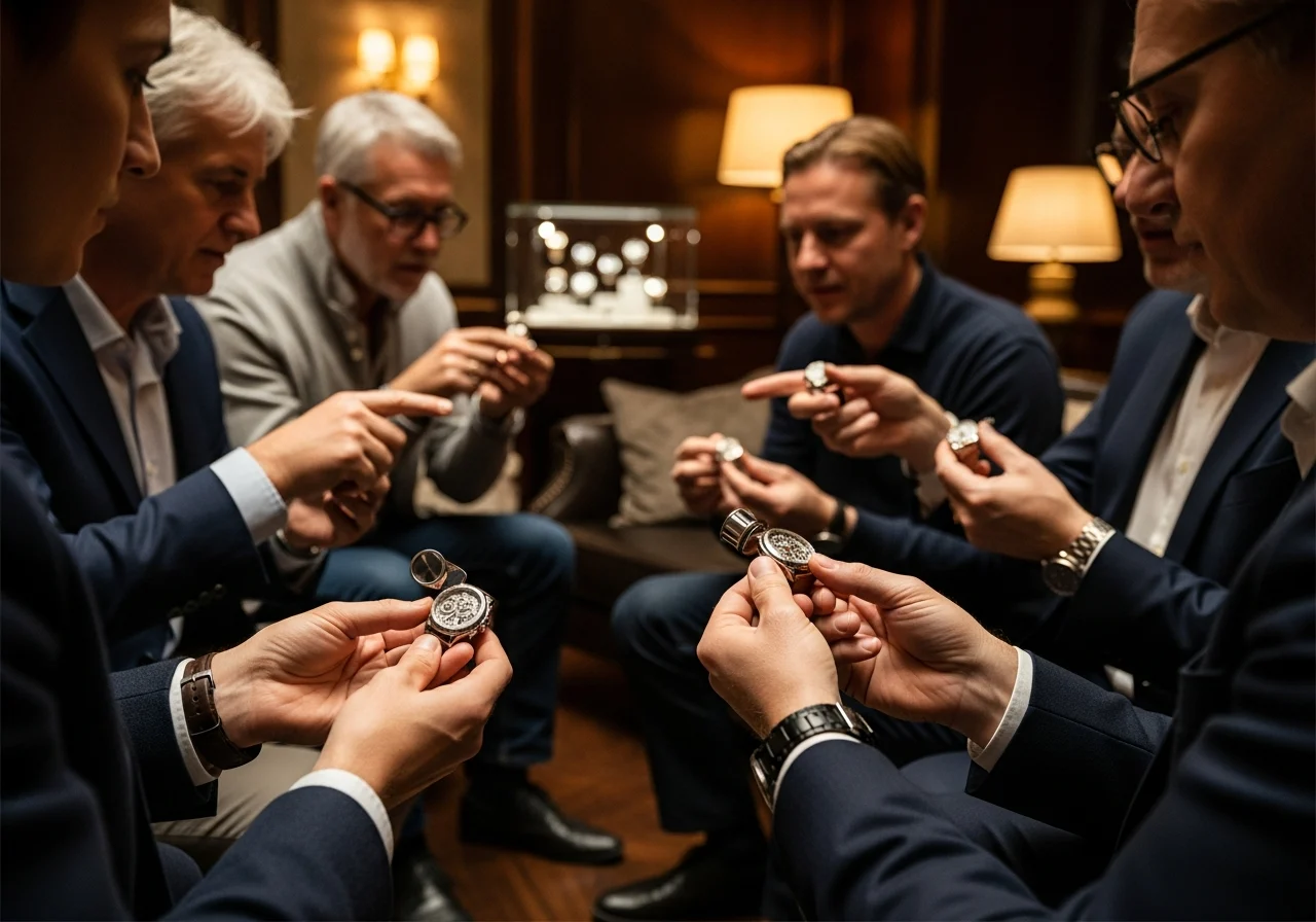 Luxury watch industry diversification