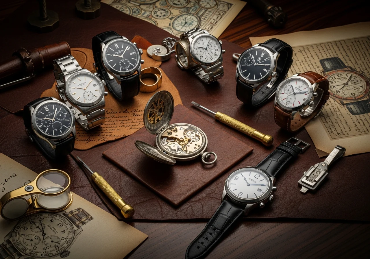 Luxury watch market polarization